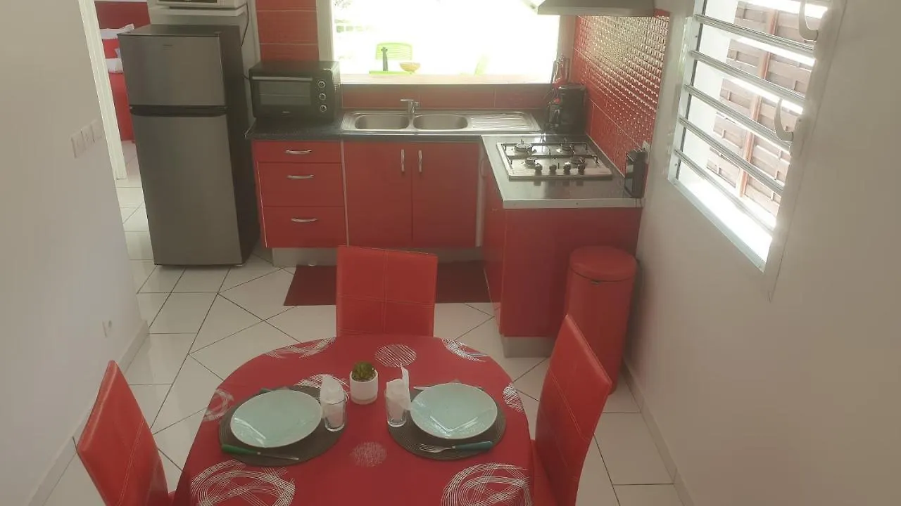 Joli Bungalow Avec Jacuzzi Chez Roberto Petit-Canal