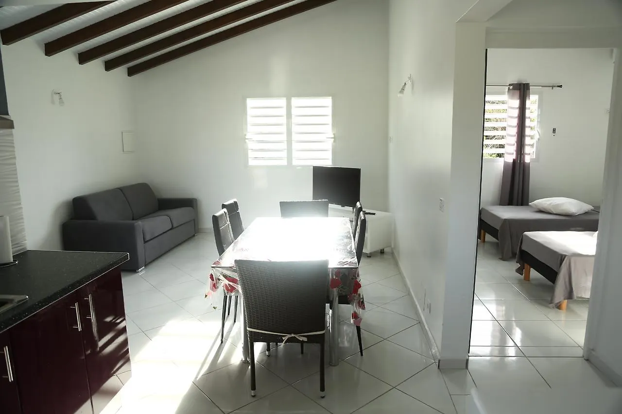 Joli Bungalow Avec Jacuzzi Chez Roberto Petit-Canal Country house